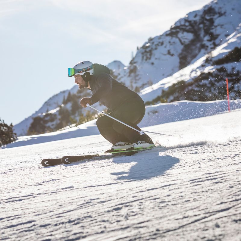 Komperdell Booster Booster Speed Carbon Series bețe de schi alb/argintiu 9
