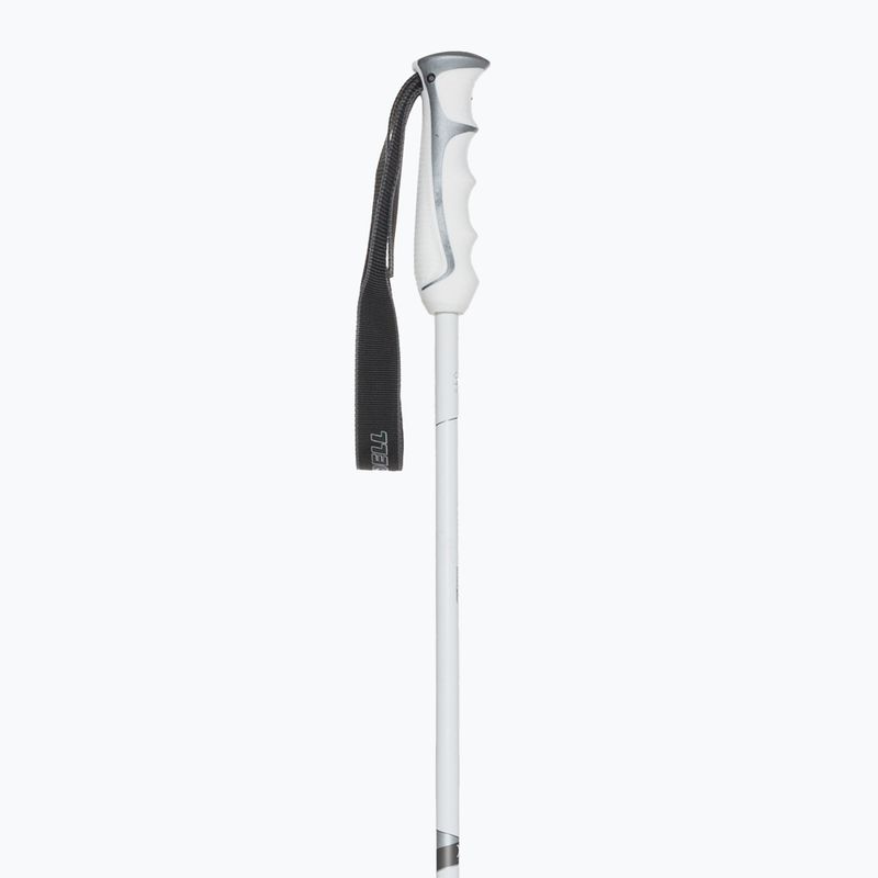 Komperdell Booster Booster Speed Carbon Series bețe de schi alb/argintiu 2