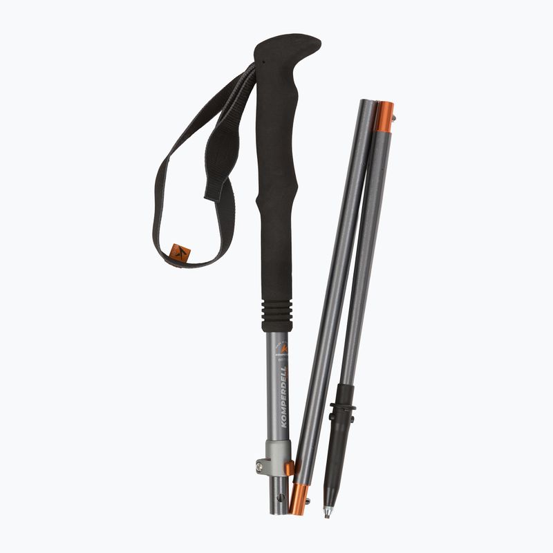 Bețe de trekking Komperdell FX Lite Ti Vario Compact silver/orange 5
