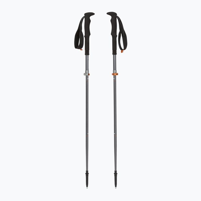 Bețe de trekking Komperdell FX Lite Ti Vario Compact silver/orange 6