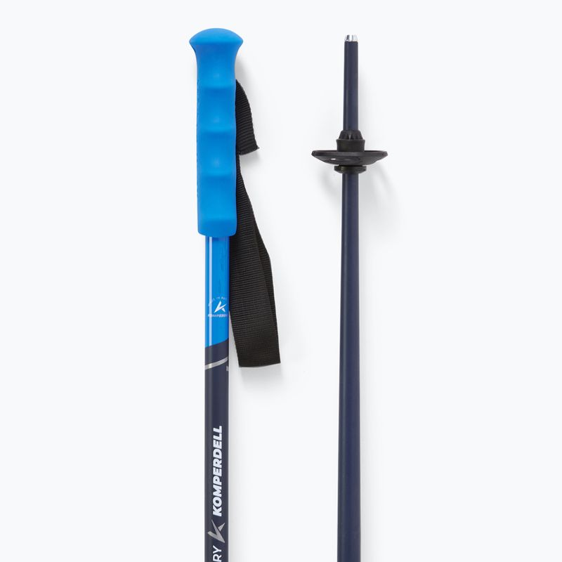 Bețe de schi Komperdell Victory Ti dark blue/ cyan 3