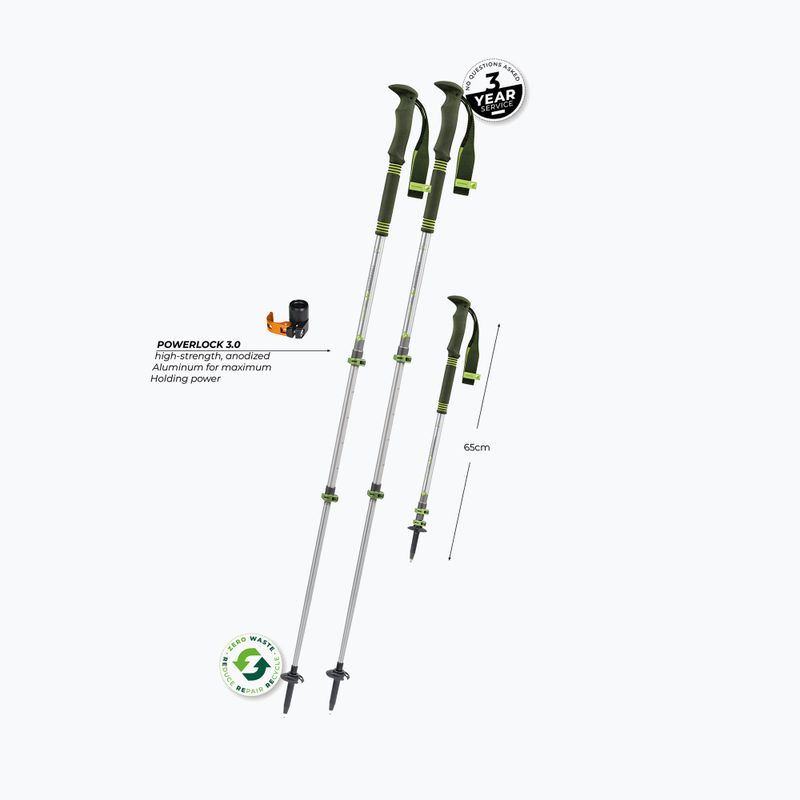 Bețe de trekking Komperdell Explorer Zero green 2