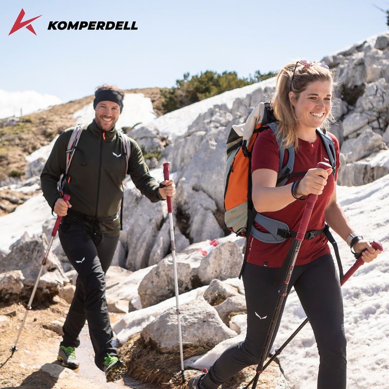Bețe de trekking Komperdell Explorer Zero Compact malbec 3