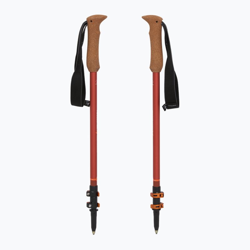 Bețe de trekking Komperdell Ridgehiker Zero Compact burnt orange 5