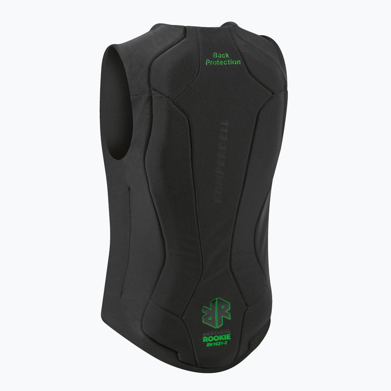 Vestă de protecție pentru copii Komperdell Ballistic Flex Fit Pro Jr black/lime 2