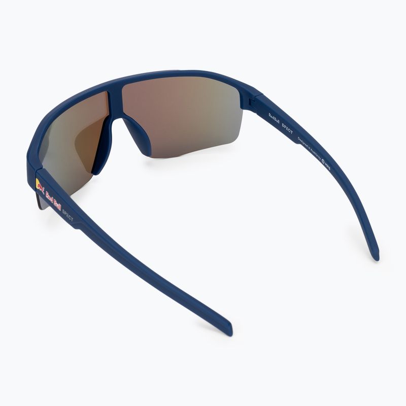 Ochelari de ciclism Red Bull Spect Dundee albastru/maro cu oglindă albastră 2