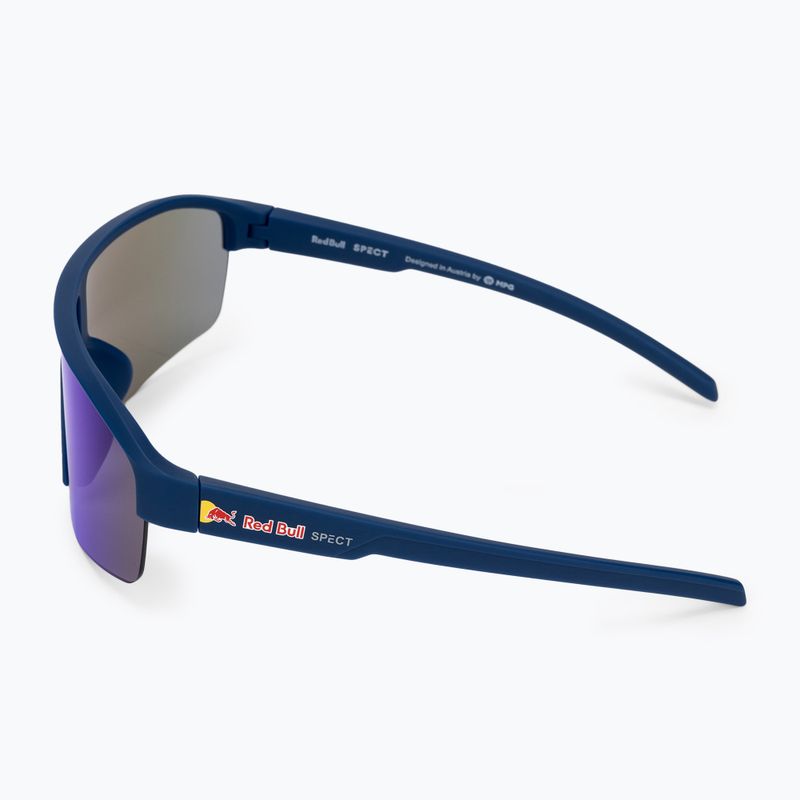 Ochelari de ciclism Red Bull Spect Dundee albastru/maro cu oglindă albastră 4