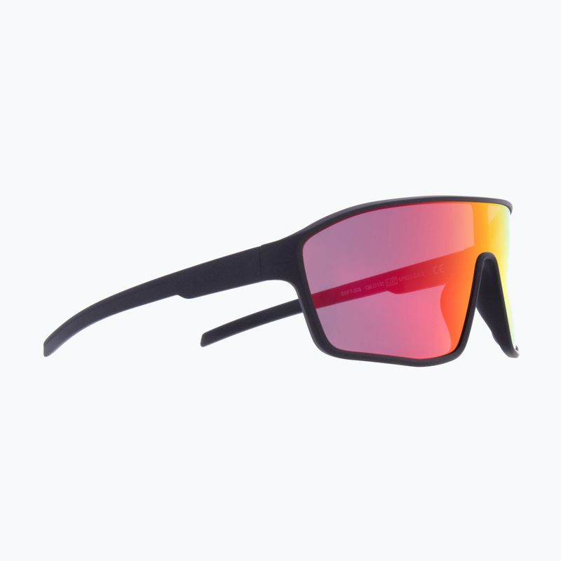 Ochelari de ciclism Red Bull Spect Daft negru/albastru metalizat mat cu oglindă roșie/violetă 5