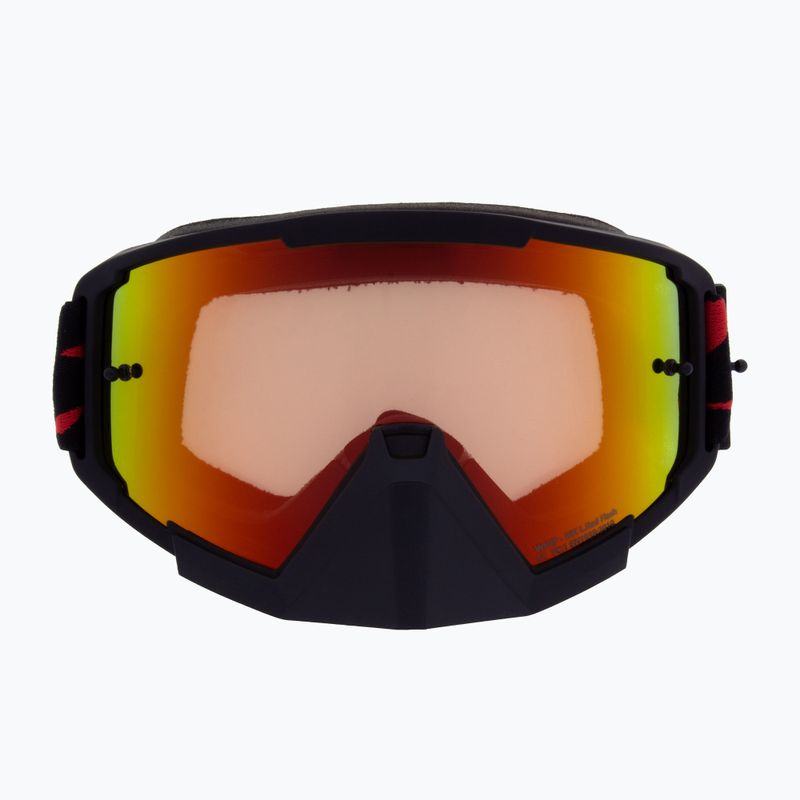 Ochelari de ciclism Red Bull SPECT Whip matt black/amber red mirror 2