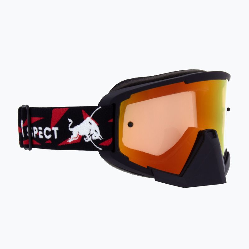 Ochelari de ciclism Red Bull SPECT Whip matt black/amber red mirror 4
