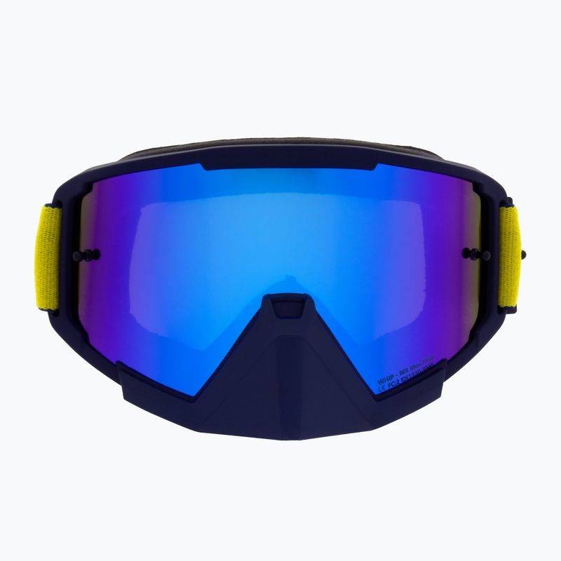 Ochelari de ciclism Red Bull SPECT Whip matte blue/smoke/blue mirror 2
