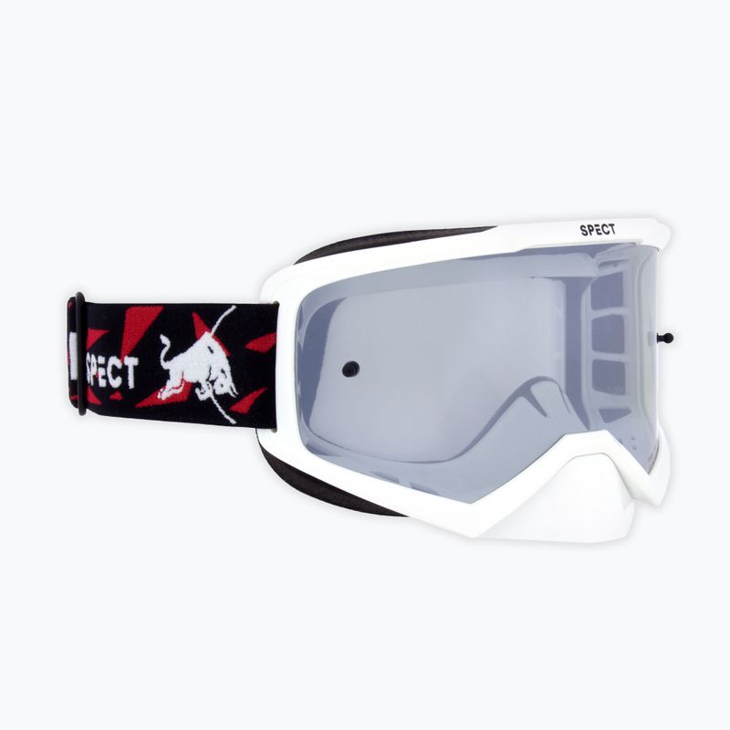 Ochelari de ciclism Red Bull SPECT Evan shiny white/smoke silver mirror 4