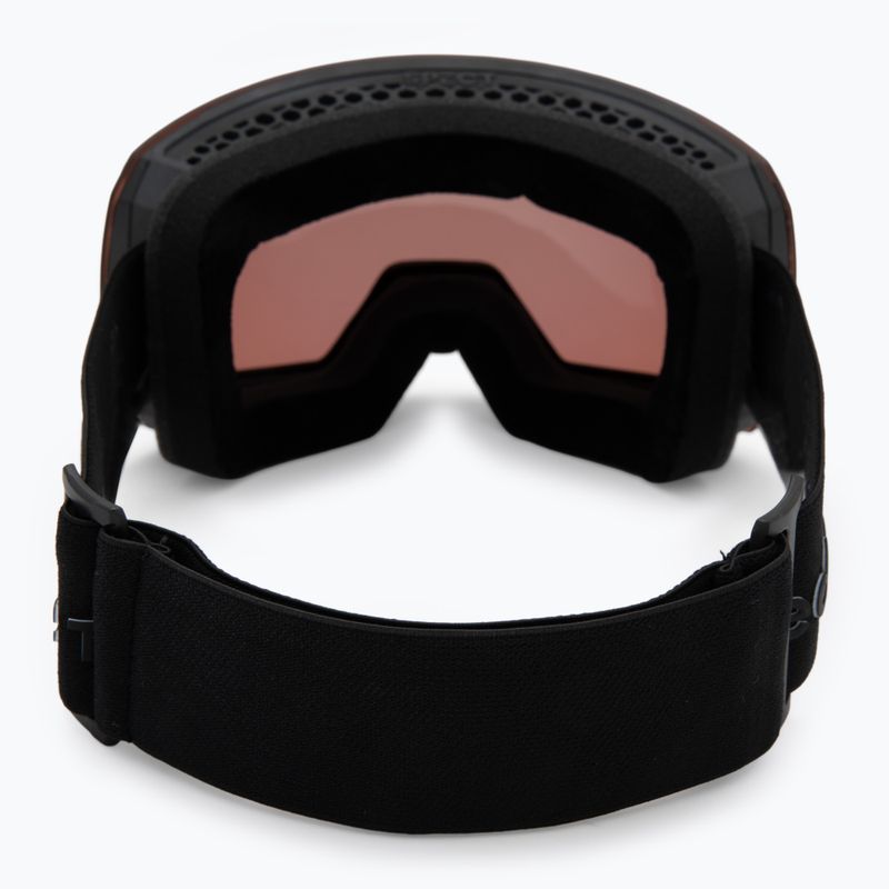 Ochelari de schi Red Bull SPECT Chute black/brown with gold mirror/cloudy snow 3