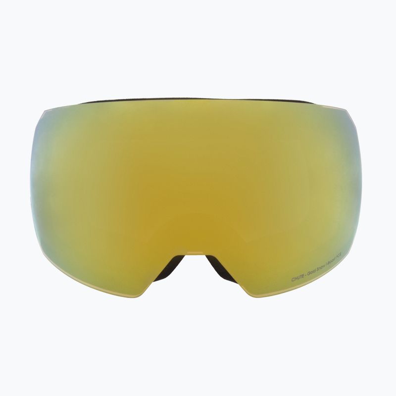 Ochelari de schi Red Bull SPECT Chute black/brown with gold mirror/cloudy snow 4