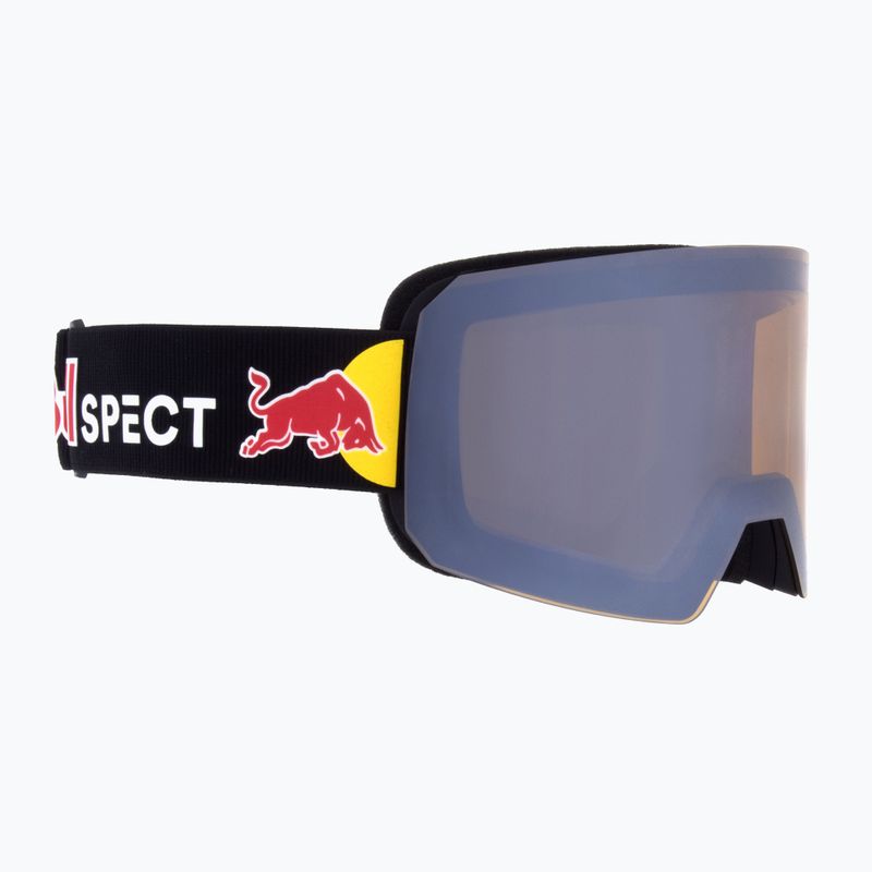 Ochelari de schi Red Bull SPECT Line black/brown with red mirror/cloudy snow 7