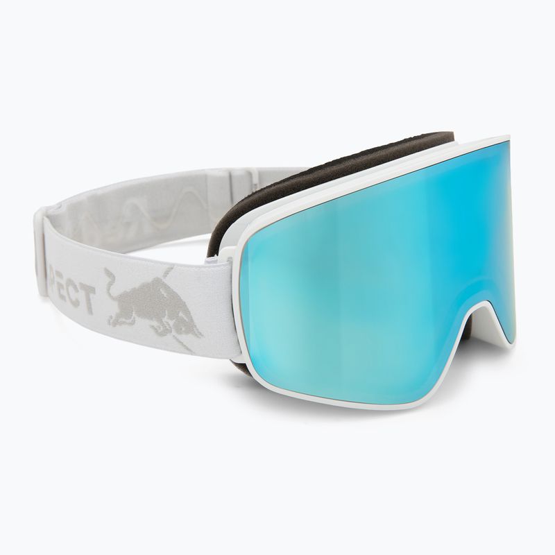 Ochelari de schi Red Bull SPECT Rush white/ice blue snow/smoke with blue mirror