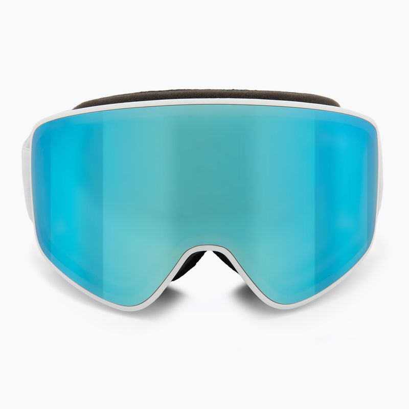 Ochelari de schi Red Bull SPECT Rush white/ice blue snow/smoke with blue mirror 2