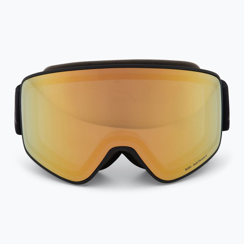 Ochelari de schi Red Bull SPECT Rush Photo black/brown with gold chrome x 2