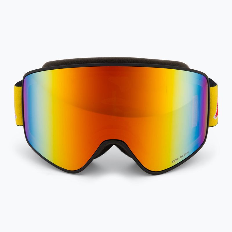 Ochelari de schi Red Bull SPECT Rush black/red snow - orange with red mirror 2