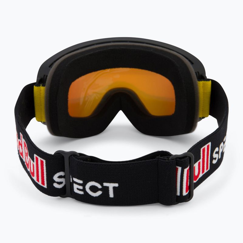 Ochelari de schi Red Bull SPECT Rush black/red snow - orange with red mirror 3