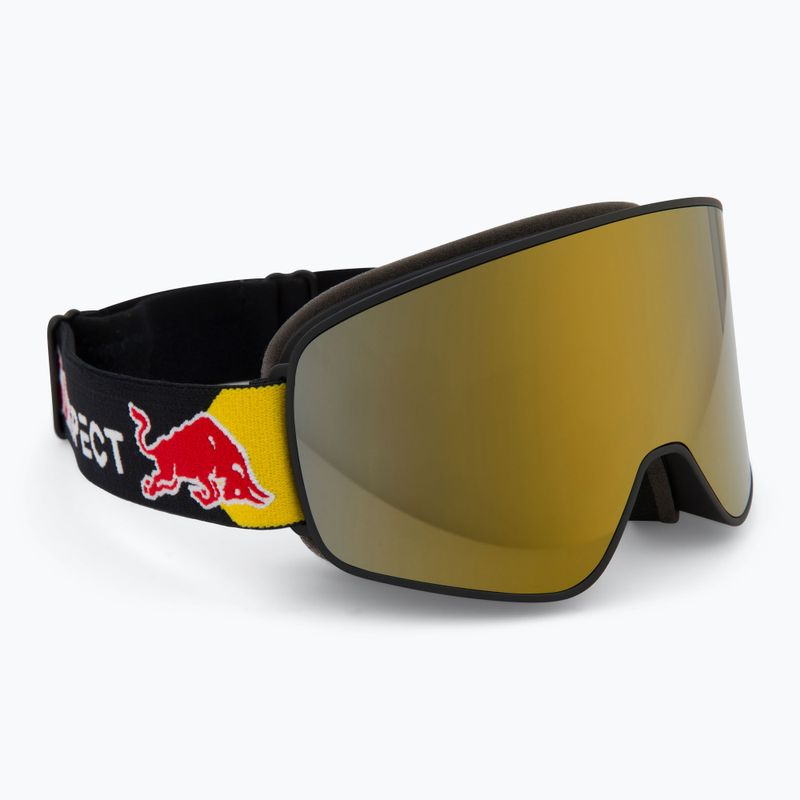 Ochelari de schi Red Bull SPECT Rush black/gold snow - orange with gold mirror