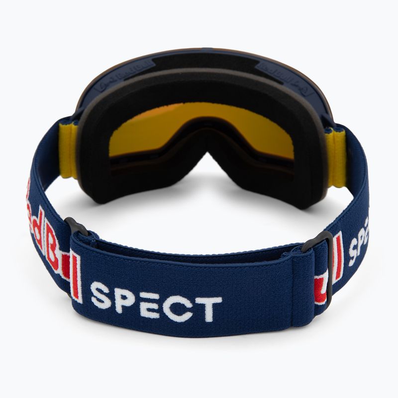 Ochelari de schi Red Bull SPECT Rush matte blue/orange with red mirror 3