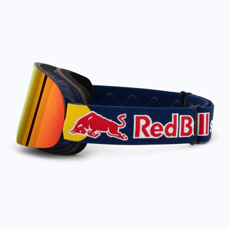 Ochelari de schi Red Bull SPECT Rush matte blue/orange with red mirror 4