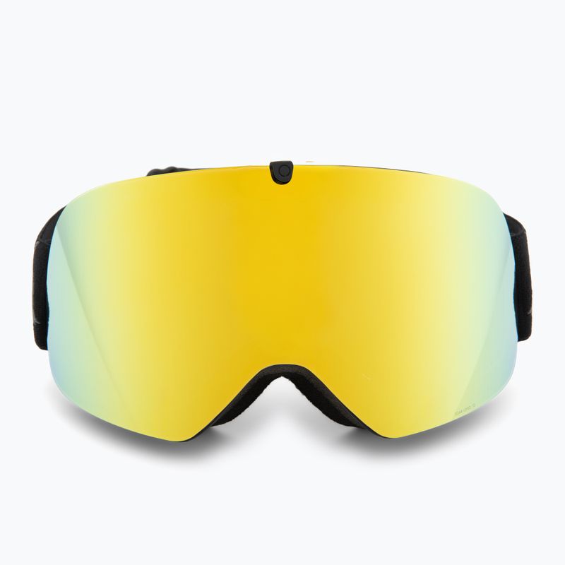 Ochelari de schi Red Bull SPECT Rush matte black/smoke with yellow mirror 2