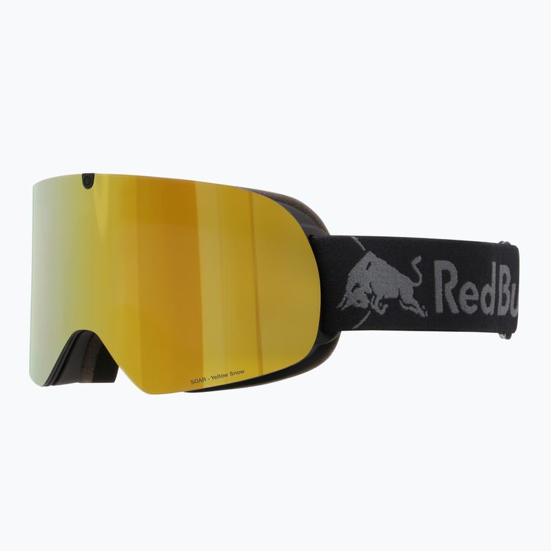 Ochelari de schi Red Bull SPECT Rush matte black/smoke with yellow mirror 2