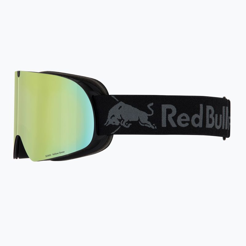 Ochelari de schi Red Bull SPECT Rush matte black/smoke with yellow mirror 4