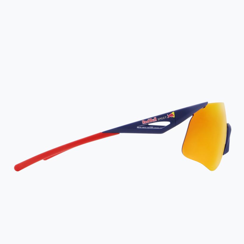 Ochelari de soare Red Bull SPECT Mark blue/brown with red orange mirror 4