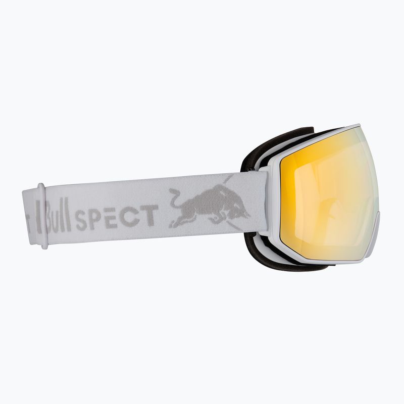Ochelari de schi Red Bull Spect Fink Photo matt white/brown with gold chrome x 3