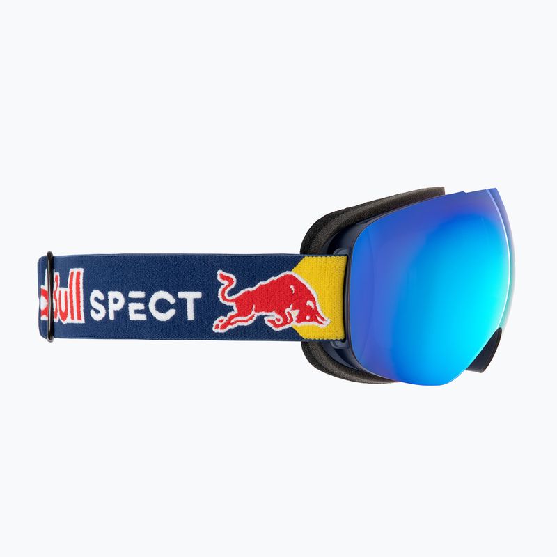 Ochelari de schi Red Bull SPECT Bent blue/ice blue snow/smoke with blue mirror 5