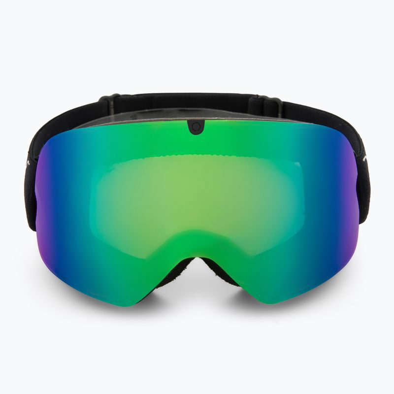 Ochelari de schi Red Bull SPECT Rush matte black/brown with green mirror 2