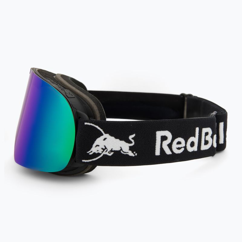 Ochelari de schi Red Bull SPECT Rush matte black/brown with green mirror 4