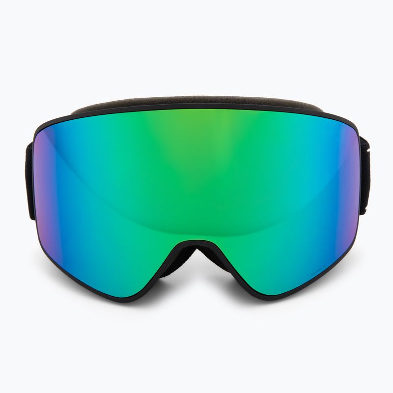 Ochelari de schi Red Bull SPECT Rush matte black/brown with green mirror 2