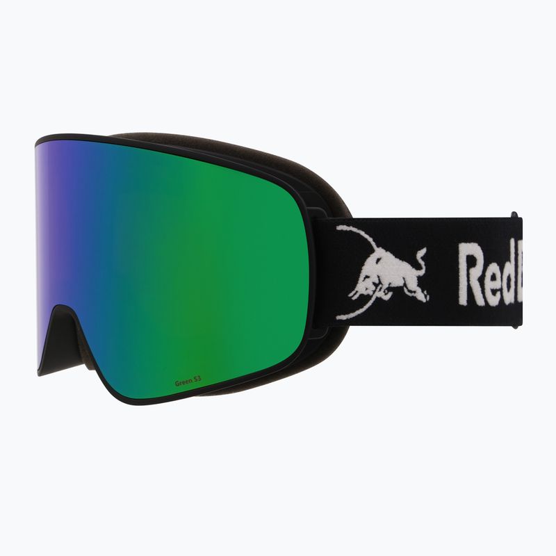 Ochelari de schi Red Bull SPECT Rush matte black/brown with green mirror 2