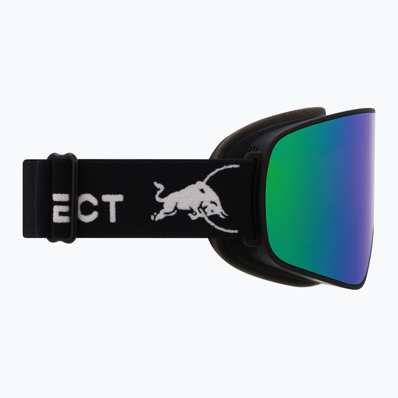 Ochelari de schi Red Bull SPECT Rush matte black/brown with green mirror 3