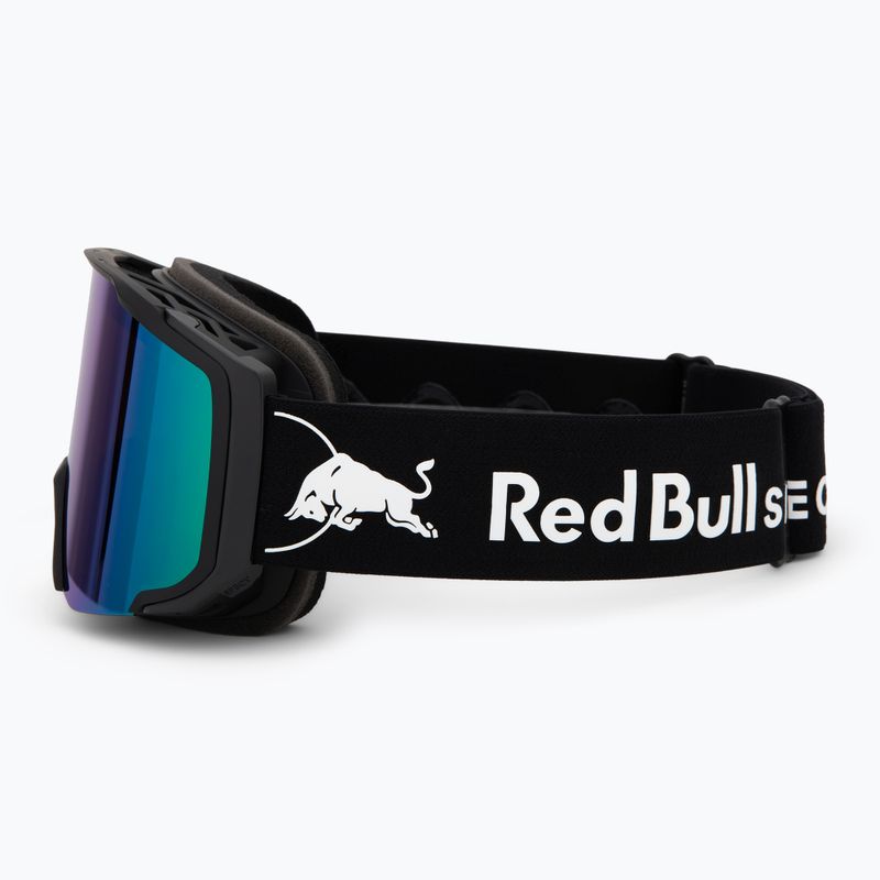 Ochelari Red Bull SPECT Jibb matt black/brown with green mirror 4