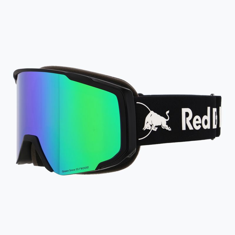 Ochelari Red Bull SPECT Jibb matt black/brown with green mirror 2