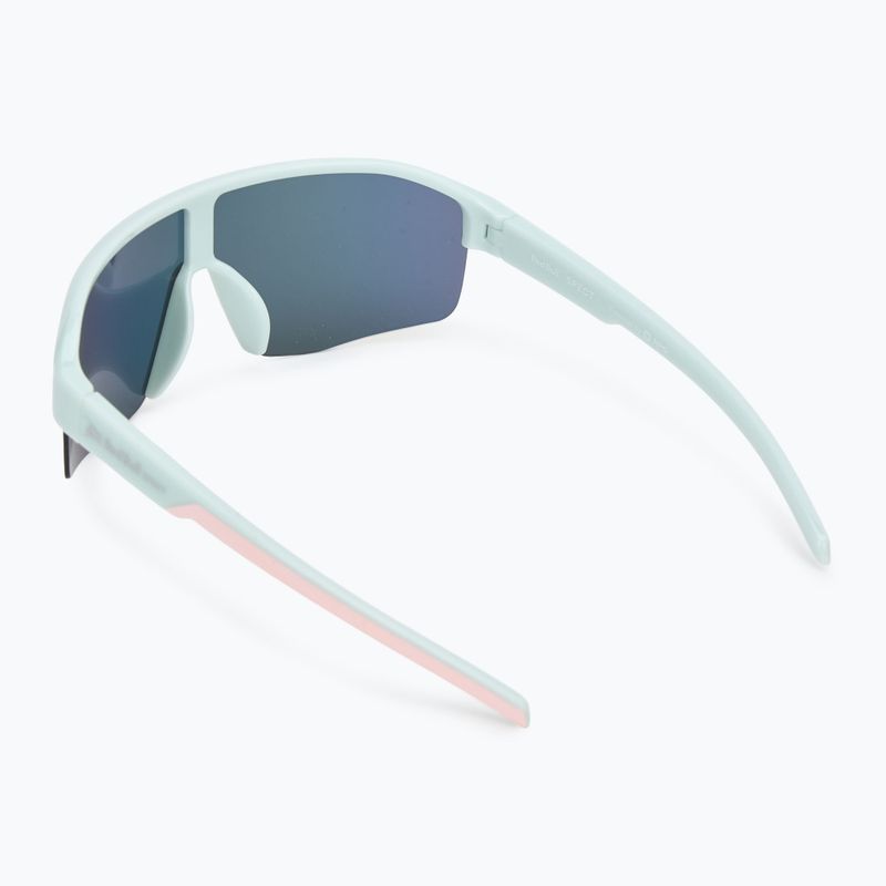 Ochelari de soare Red Bull SPECT Dundee shiny light mint/blue with pink yellow mirror 2