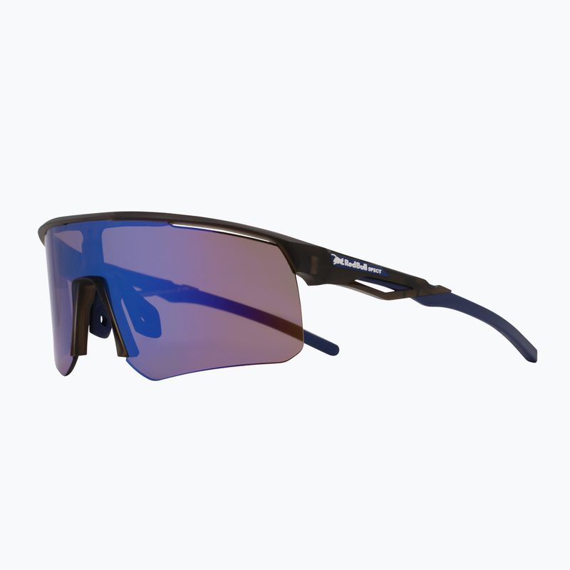 Ochelari de soare Red Bull SPECT Riddle grey/brown with blue mirror 3