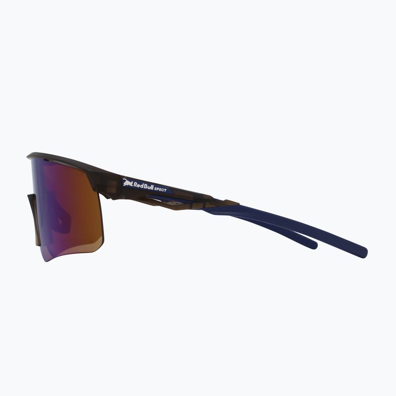 Ochelari de soare Red Bull SPECT Riddle grey/brown with blue mirror 5