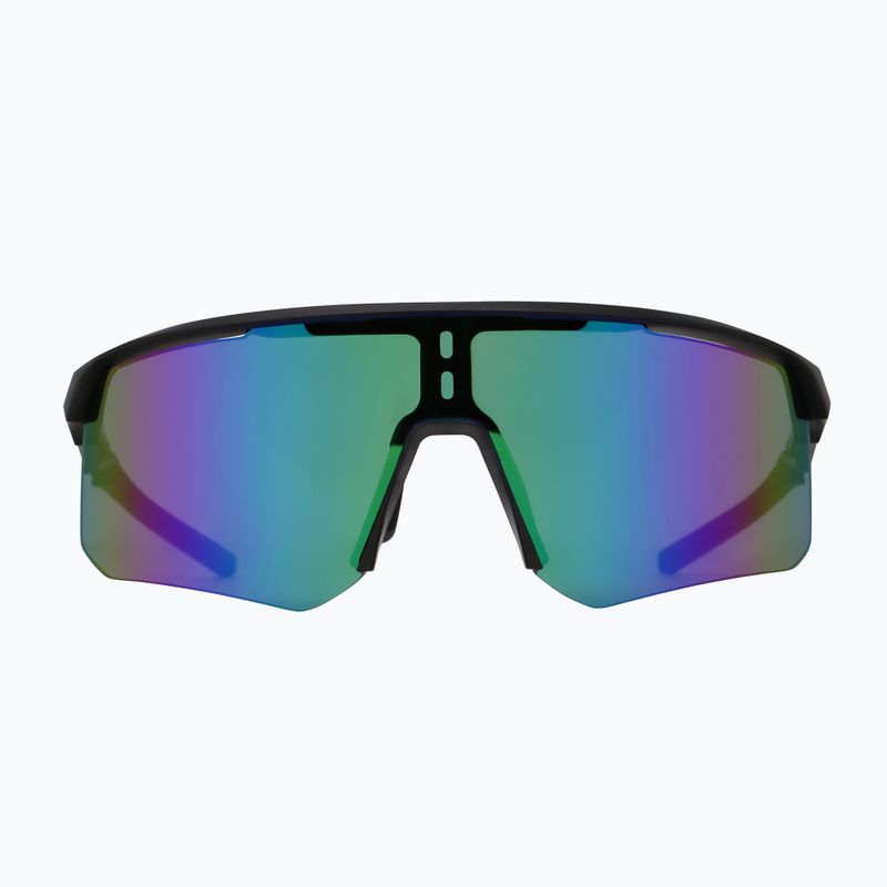 Ochelari de soare Red Bull SPECT Riddle black/smoke with purple green mirror 2