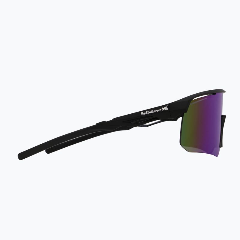 Ochelari de soare Red Bull SPECT Riddle black/smoke with purple green mirror 4