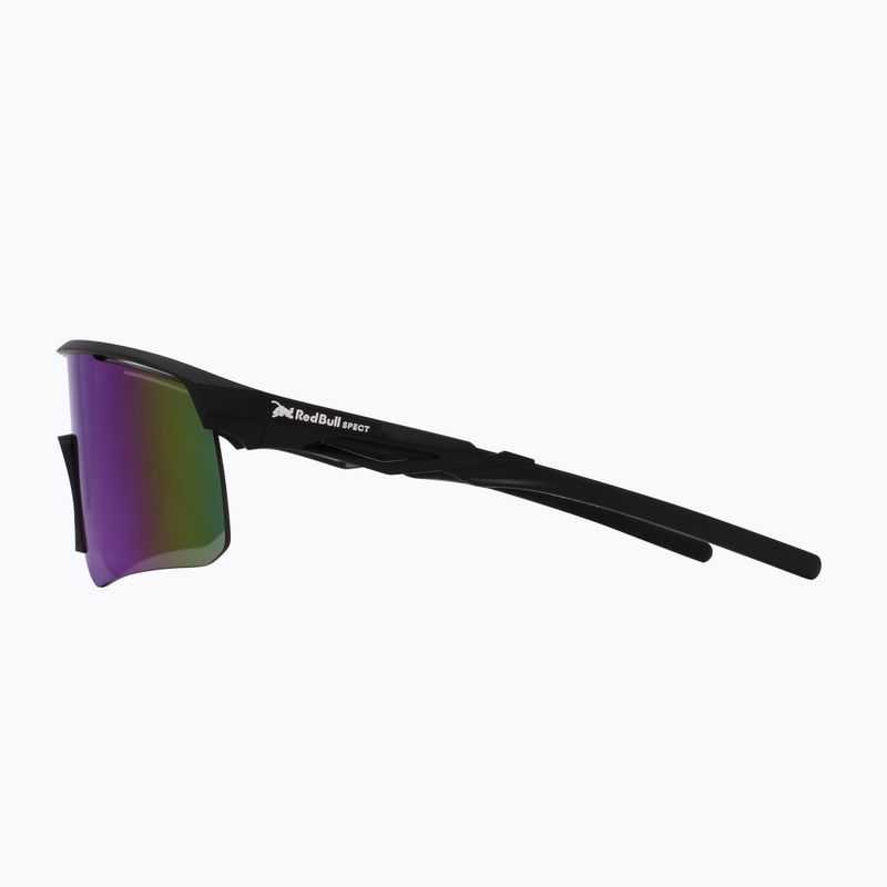 Ochelari de soare Red Bull SPECT Riddle black/smoke with purple green mirror 5