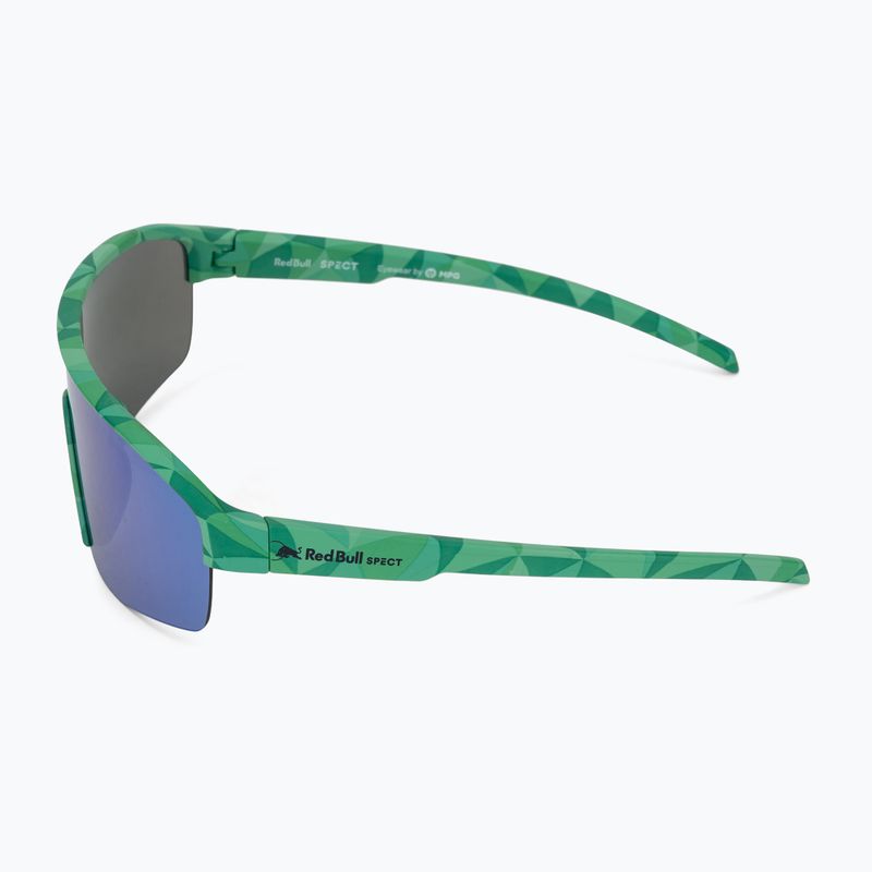 Ochelari de soare Red Bull SPECT Dundee matt turquoise pattern/smoke green-purple mirror 4