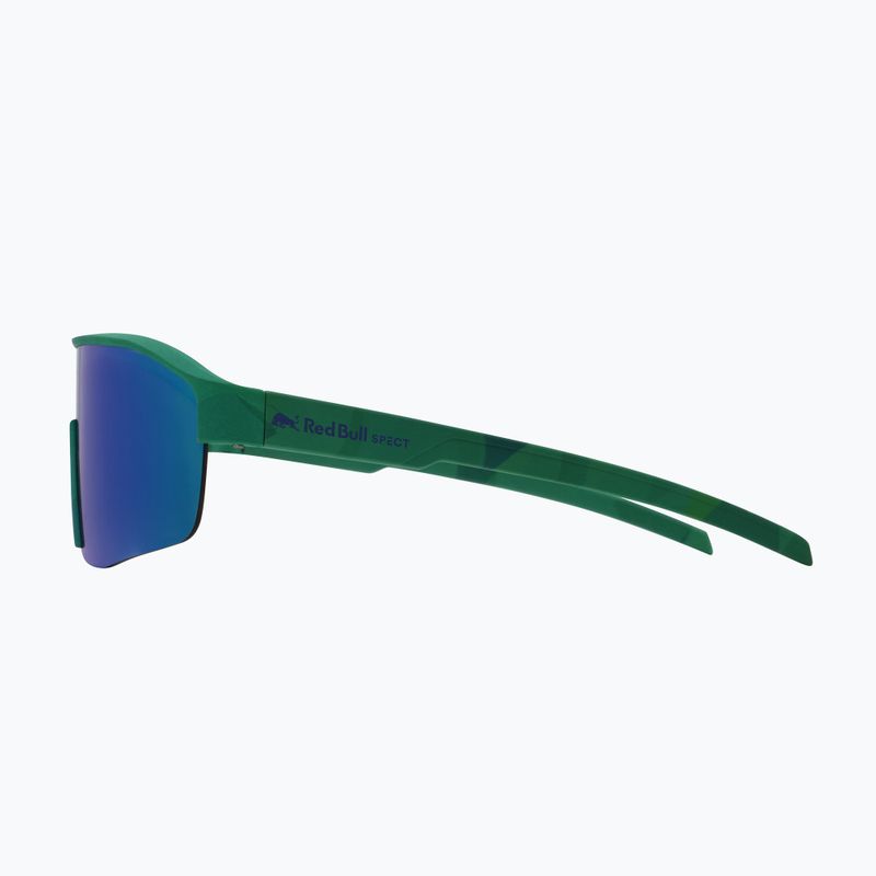 Ochelari de soare Red Bull SPECT Dundee matt turquoise pattern/smoke green-purple mirror 5