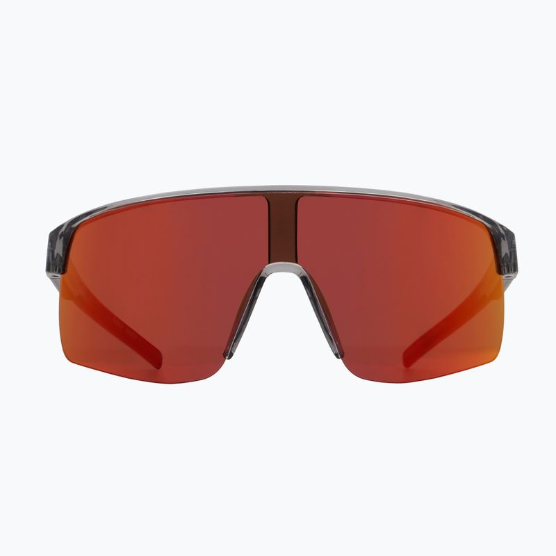 Ochelari de soare Red Bull SPECT Dakota light grey/brown with red-orange mirror 5