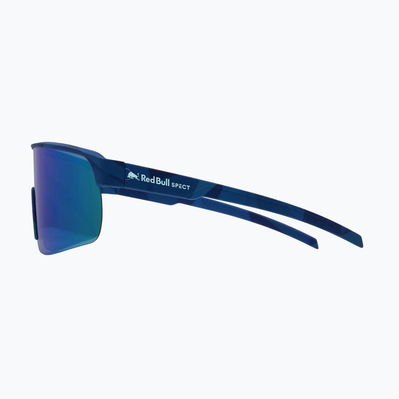 Ochelari de soare Red Bull SPECT Dakota matt blue/smoke with green-purple mirror 3